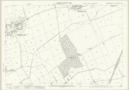 Lincolnshire LIII.7 (includes: Buslingthorpe; Faldingworth; Freisthorpe; Wickenby) - 25 Inch Map