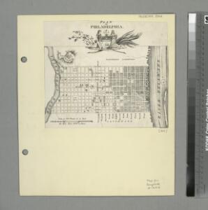 Plan of Philadelphia / stentr. af Müller.