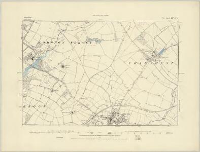 Warwickshire XLV.SW - OS Six-Inch Map