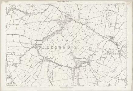 Derbyshire XXXIX.13 (includes: Biggin; Hognaston; Hulland Ward; Hulland; Idridgehay and Alton; Kirk Ireton) - 25 Inch Map