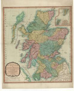 A new and correct map of Scotland or North Britain, drawn from the most approved surveys.