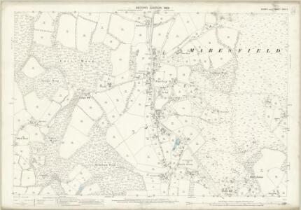 Sussex XXVII.3 (includes: Fletching; Maresfield) - 25 Inch Map