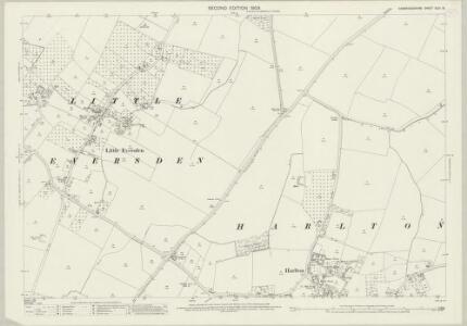 Cambridgeshire XLVI.15 (includes: Great Eversden; Harlton; Little Eversden) - 25 Inch Map
