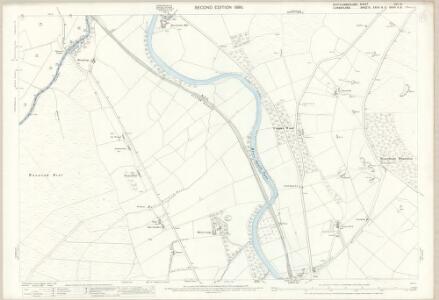 Northumberland (Old Series) CVI.13 (includes: Alston With Garrigill; Kirkhaugh) - 25 Inch Map