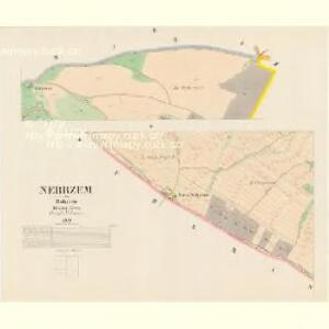 Nebrzem - c5099-1-002 - Kaiserpflichtexemplar der Landkarten des stabilen Katasters