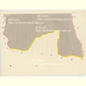 Kojetain (Kojetin) - c3262-1-003 - Kaiserpflichtexemplar der Landkarten des stabilen Katasters