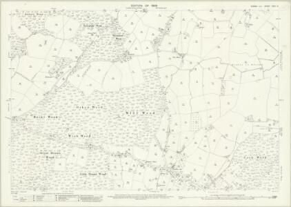 Sussex XXXII.13 (includes: Peasmarsh) - 25 Inch Map