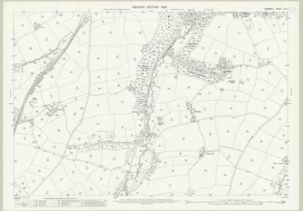 Cornwall XX.9 (includes: St Kew; St Tudy) - 25 Inch Map