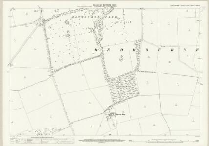 Lincolnshire XXXVI.3 (includes: Redbourne) - 25 Inch Map