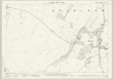 Northamptonshire XXIII.12 (includes: Clipston; Haselbech; Kelmarsh) - 25 Inch Map