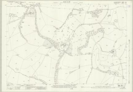 Gloucestershire VIII.6 (includes: Admington; Ebrington; Ilmington) - 25 Inch Map