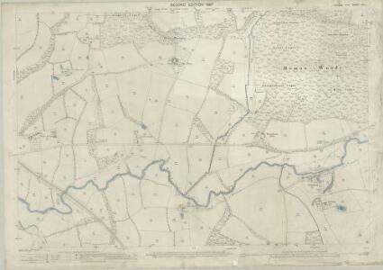 Sussex XIII.1 (includes: Rudgwick; Slinfold) - 25 Inch Map