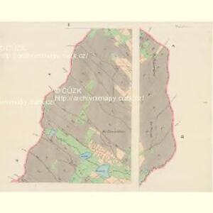 Hielgersdorf - c6854-2-001 - Kaiserpflichtexemplar der Landkarten des stabilen Katasters