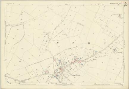 Huntingdonshire XVI.16 (includes: Catworth; Kimbolton; Spaldwick; Stow Longa; Tilbrook) - 25 Inch Map