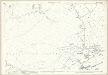 Durham X.14 (includes: Edmondbyers; Muggleswick) - 25 Inch Map