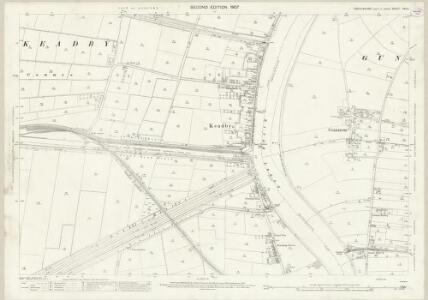 Lincolnshire XVIII.1 (includes: Althorpe; Gunness; Keadby) - 25 Inch Map