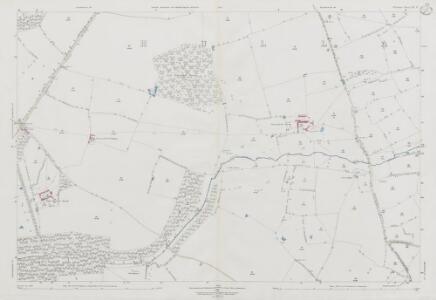 Wiltshire XII.12 (includes: Grittleton; Hullavington; Luckington) - 25 Inch Map