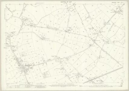 Lancashire CIX.10 (includes: Croft; Poulton With Fearnhead; Woolston) - 25 Inch Map