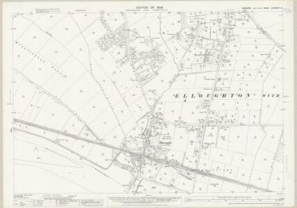 Yorkshire CCXXXVIIIA.8 (includes: Brantingham; Ellerker; Elloughton) - 25 Inch Map