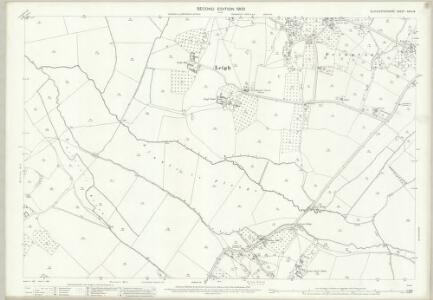 Gloucestershire XVIII.16 (includes: Boddington; Leigh; Norton) - 25 Inch Map