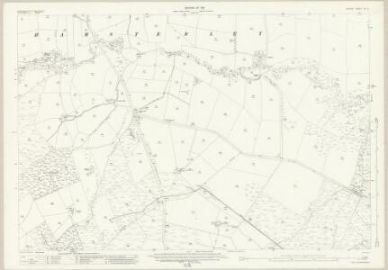 Durham XLI.3 (includes: Evenwood And Barony; Hamsterley) - 25 Inch Map