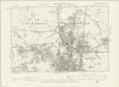 Durham LV.NW - OS Six-Inch Map