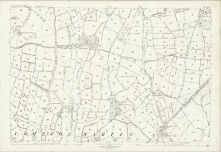 Somerset XIX.5 (includes: Compton Martin; Ubley; West Harptree) - 25 Inch Map