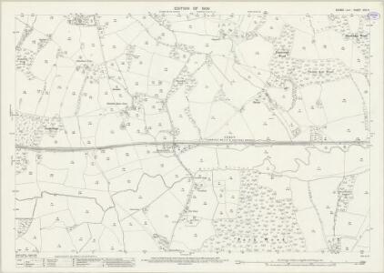 Sussex XXX.5 (includes: Burwash; Etchingham; Ticehurst) - 25 Inch Map