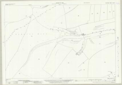 Wiltshire XLVII.6 (includes: Enford; Rushall; Upavon) - 25 Inch Map