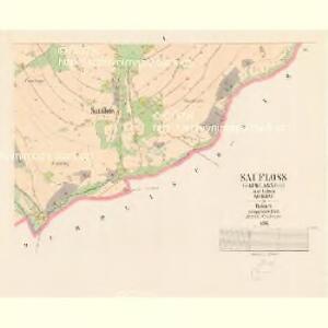 Saufloss (Sauwlasneg) - c7157-1-003 - Kaiserpflichtexemplar der Landkarten des stabilen Katasters