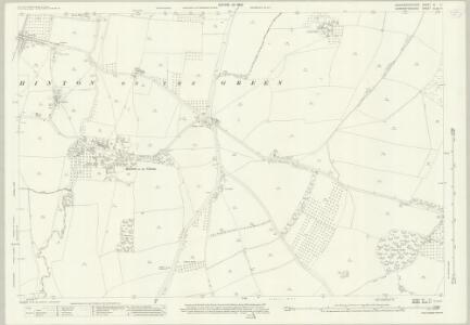 Gloucestershire VI.11 (includes: Aston Somerville; Childs Wickham; Hinton on the Green; Sedgeberrow) - 25 Inch Map