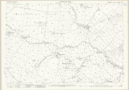 Yorkshire CLII.4 (includes: Dacre; Thornthwaite With Padside; Thruscross) - 25 Inch Map