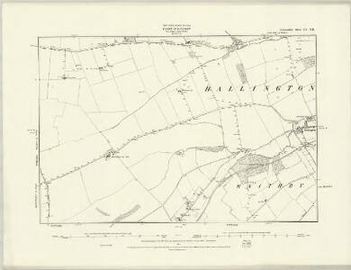 Lincolnshire XLIX.SE & XLIXA.SW - OS Six-Inch Map