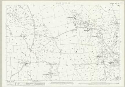 Devon LX.5 (includes: Chardstock; Membury) - 25 Inch Map