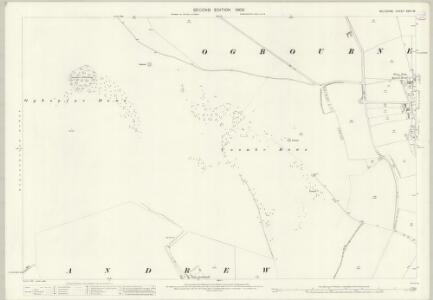 Wiltshire XXIII.13 (includes: Ogbourne St Andrew; Ogbourne St George) - 25 Inch Map