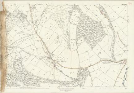 Shropshire LXIV.4 (includes: Eaton Under Haywood; Munslow; Rushbury) - 25 Inch Map