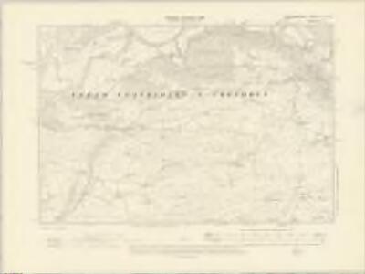 Cardiganshire XI.NW - OS Six-Inch Map