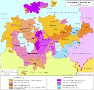 Thüringische Staaten 1871