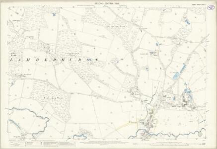 Kent LXIX.3 (includes: Lamberhurst) - 25 Inch Map