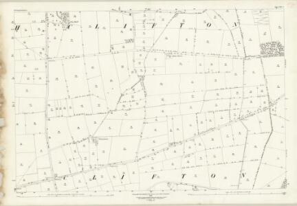 Nottinghamshire XXI.5 (includes: North Clifton; South Clifton; Thorney; Wigsley) - 25 Inch Map