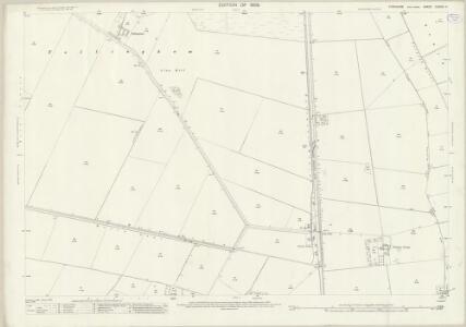Yorkshire CCXXIII.4 (includes: Holme Upon Spalding Moor; Hotham; South Cliffe) - 25 Inch Map