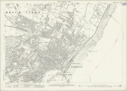 Kent XXXVIII.1 (includes: Ramsgate) - 25 Inch Map