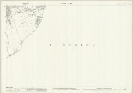 Flintshire XV.6 (includes: Chester; Claverton; East Saltney; Marlston Cum Lache) - 25 Inch Map