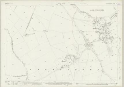 Huntingdonshire V.1 (includes: Alwalton; Castor; Chesterton; Elton; Water Newton) - 25 Inch Map