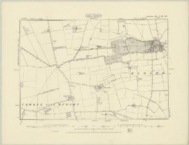 Lincolnshire XCVII.SE - OS Six-Inch Map