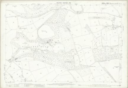 Dorset IV.11 (includes: Donhead St Mary; Semley; Shaftesbury) - 25 Inch Map