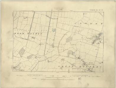 Huntingdonshire XIV.SE - OS Six-Inch Map