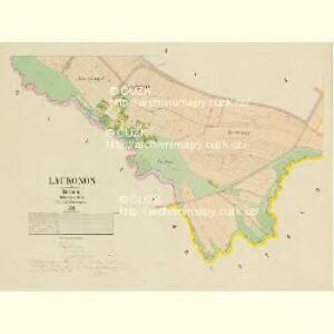 Laukonos - c4251-1-002 - Kaiserpflichtexemplar der Landkarten des stabilen Katasters