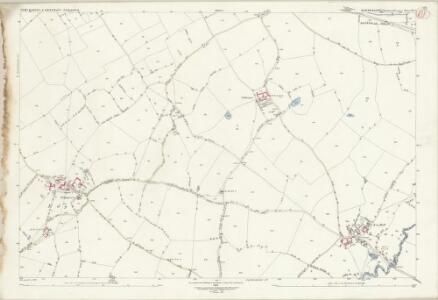 Shropshire XL.3 (includes: Pontesbury; Westbury) - 25 Inch Map
