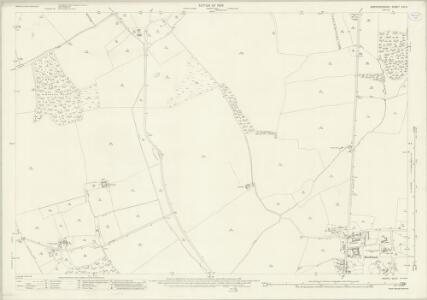 Hertfordshire VIII.8 (includes: Buckland; Kelshall; Reed; Sandon; Therfield) - 25 Inch Map